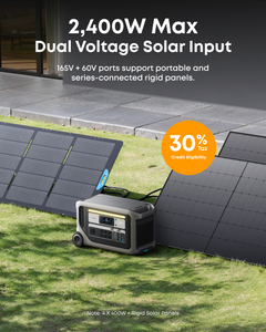 Anker SOLIX F3000 Power Station + 2x 440W Rigid Solar Panels - view 8