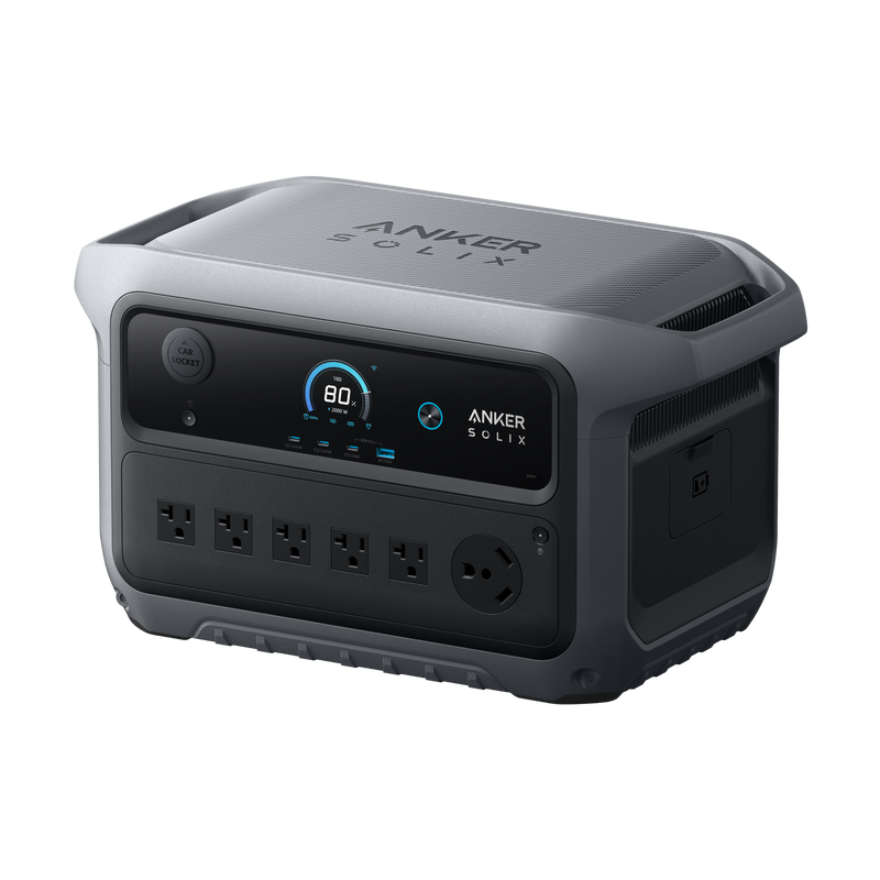 Anker SOLIX C2000 Gen 2 with 400W solar panel - view 2