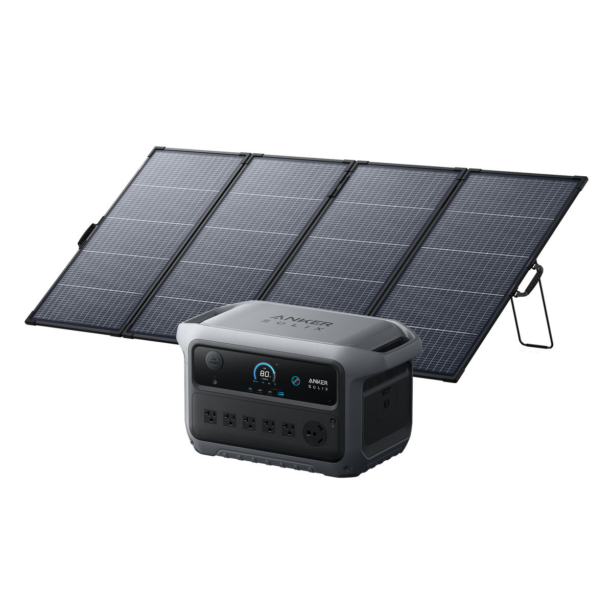 Anker SOLIX C2000 Gen 2 with 400W solar panel