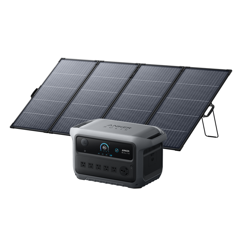 Anker SOLIX C2000 Gen 2 with 400W solar panel