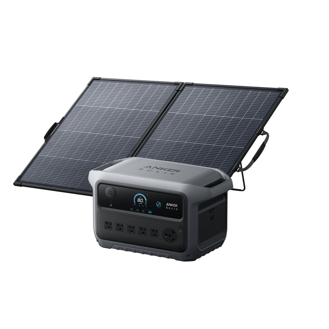 Anker SOLIX C2000 Gen 2 with 200W bifacial solar panel