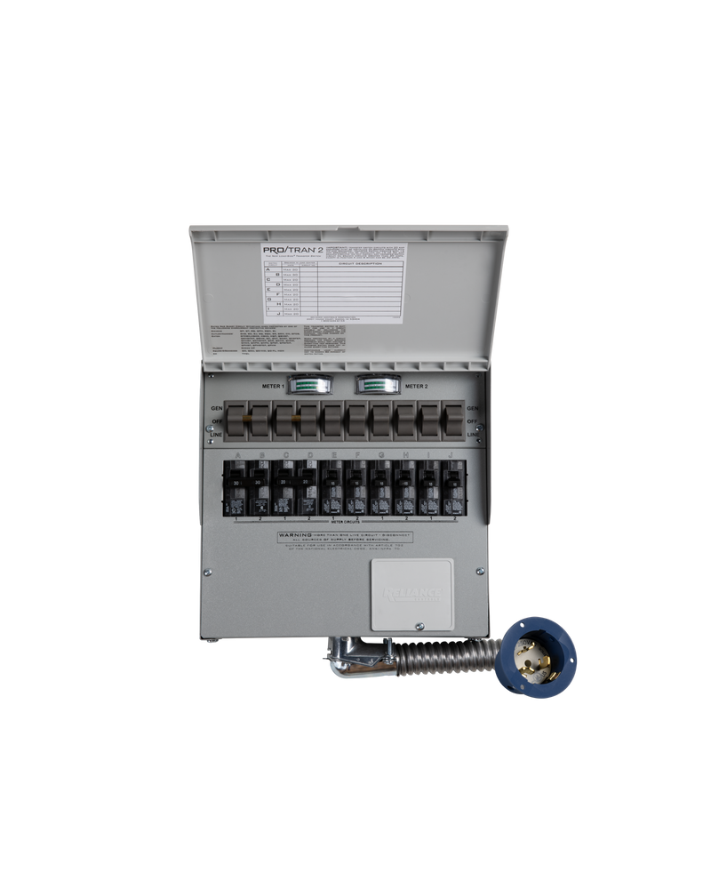 Anker SOLIX 10-circuit 50A manual transfer switch - view 2