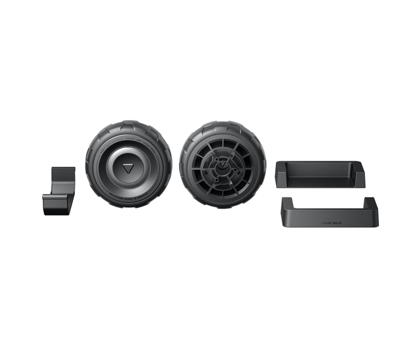 Anker SOLIX EverFrost 2 beach wheels - view 3