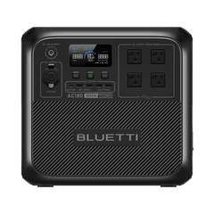 BLUETTI AC180 portable power station front view