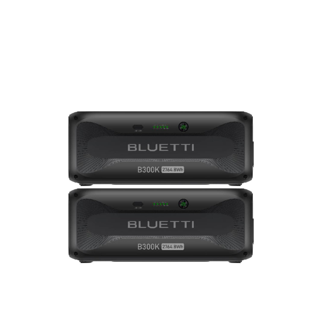BLUETTI two B300K expansion batteries for AC200L and AC300