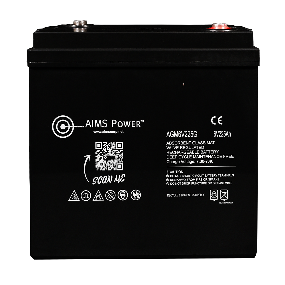 AIMS Power Badger Kit: 120W Solar, 2000W Inverter, 2.88kWh Battery - view 20