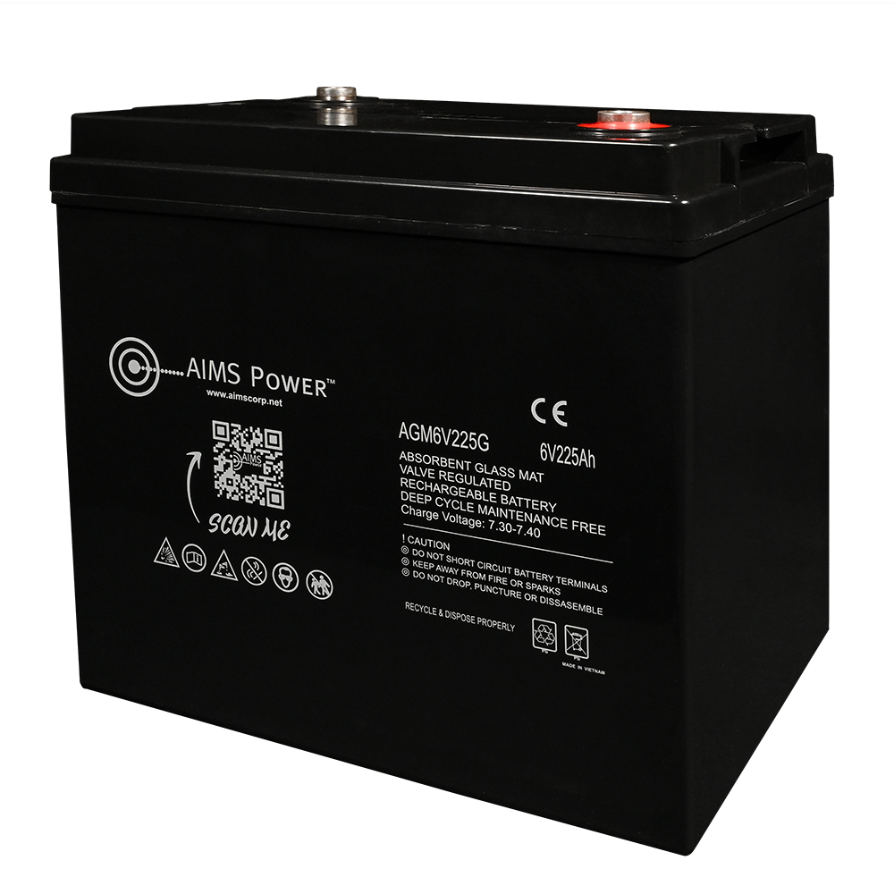 AIMS Power Badger Kit: 120W Solar, 2000W Inverter, 2.88kWh Battery - view 11
