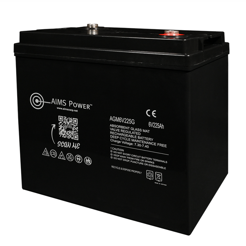 AIMS Power Badger Kit: 120W Solar, 2000W Inverter, 2.88kWh Battery - view 11