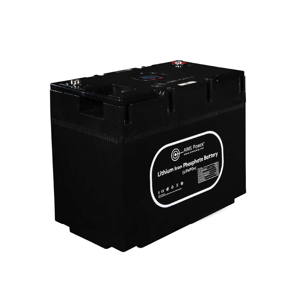 AIMS Power 12V 135Ah LiFePO4 Battery, RV-C, Bluetooth, Heated - view 5