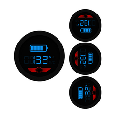 AIMS Power 12V 135Ah LiFePO4 Battery, RV-C, Bluetooth, Heated - view 6