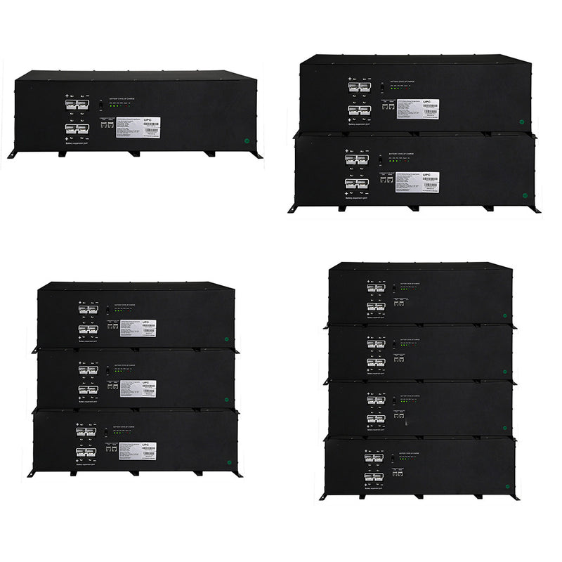 AIMS Power Onboard Solar Generator 5.12kWh, 3000W Inverter Charger - view 16