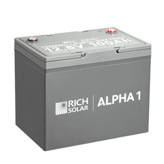Rich Solar ALPHA 1 12V 100Ah LiFePO4 Battery