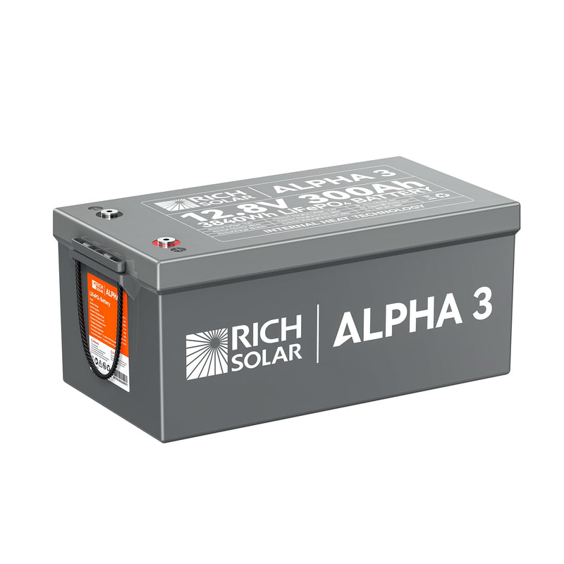 Rich Solar ALPHA 3 12V 300Ah LiFePO4 Battery