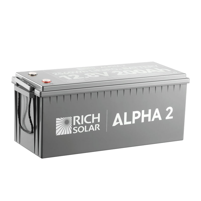 Rich Solar ALPHA 2 12V 200Ah LiFePO4 Battery