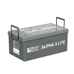 Rich Solar ALPHA 3 LITE 12V 300Ah LiFePO4 Battery