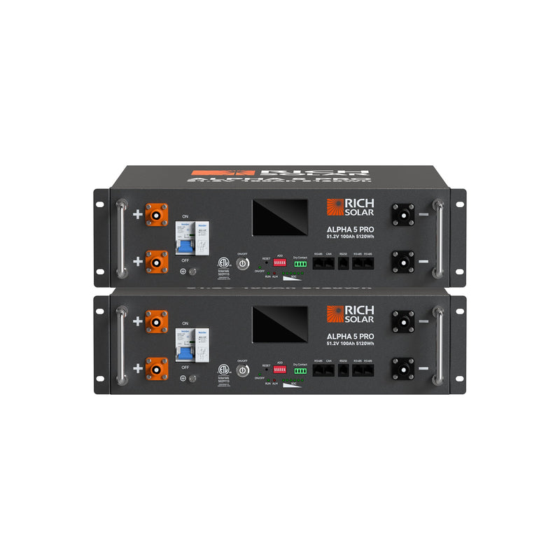 Rich Solar ALPHA 5 PRO 51.2V 100Ah LiFePO4 Battery