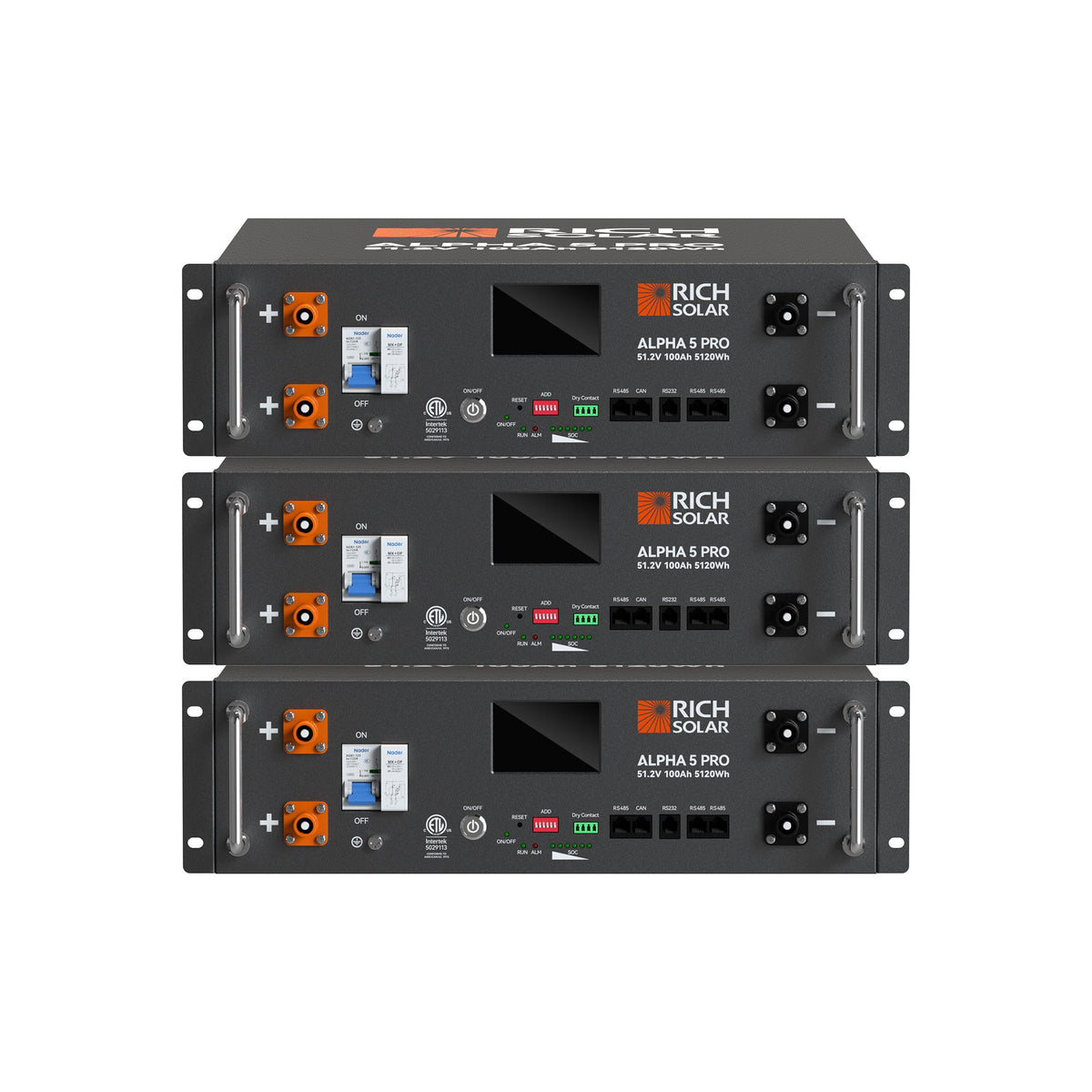 Rich Solar ALPHA 5 PRO 51.2V 100Ah LiFePO4 Battery