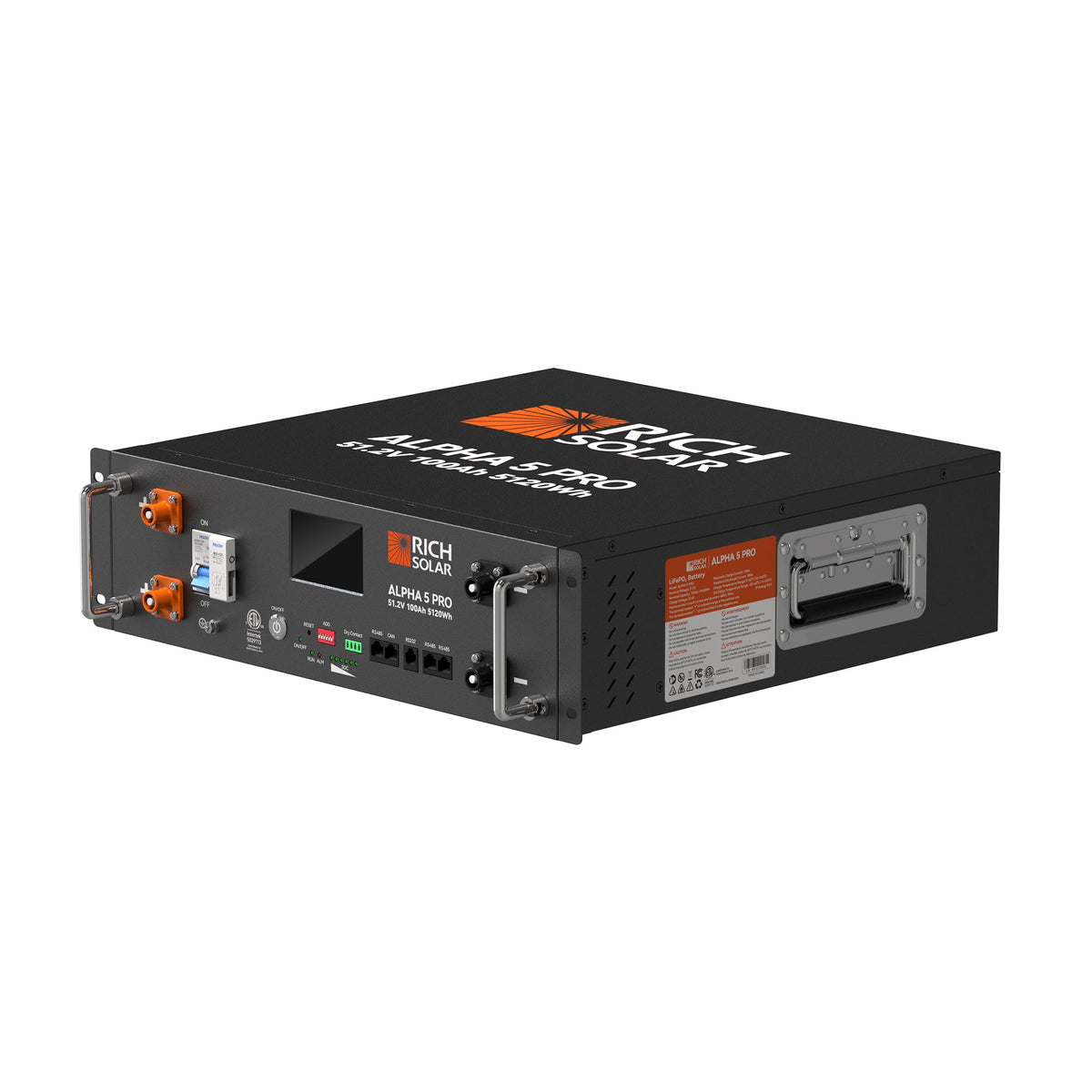Rich Solar ALPHA 5 PRO 51.2V 100Ah LiFePO4 Battery