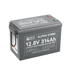Rich Solar ALPHA 3 MINI 12V 314Ah LiFePO4 Battery