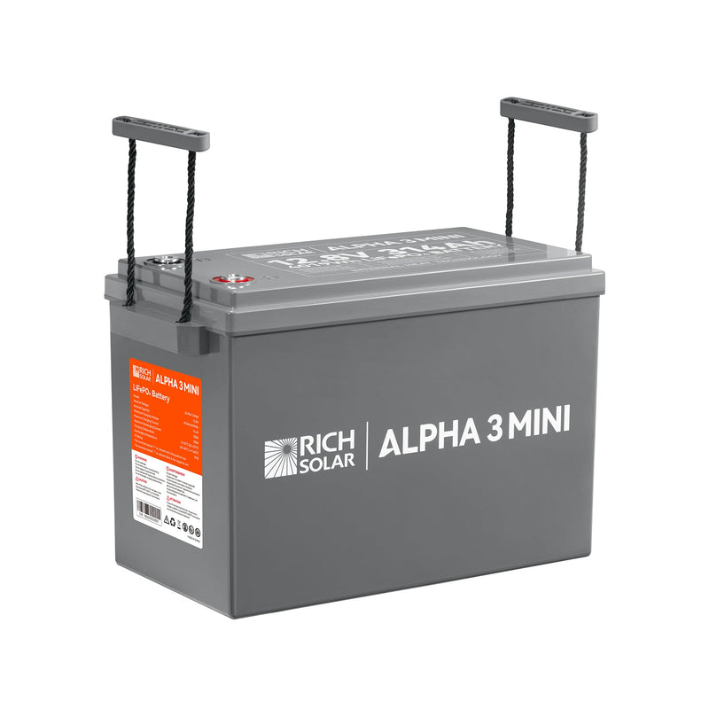 Rich Solar ALPHA 3 MINI 12V 314Ah LiFePO4 Battery