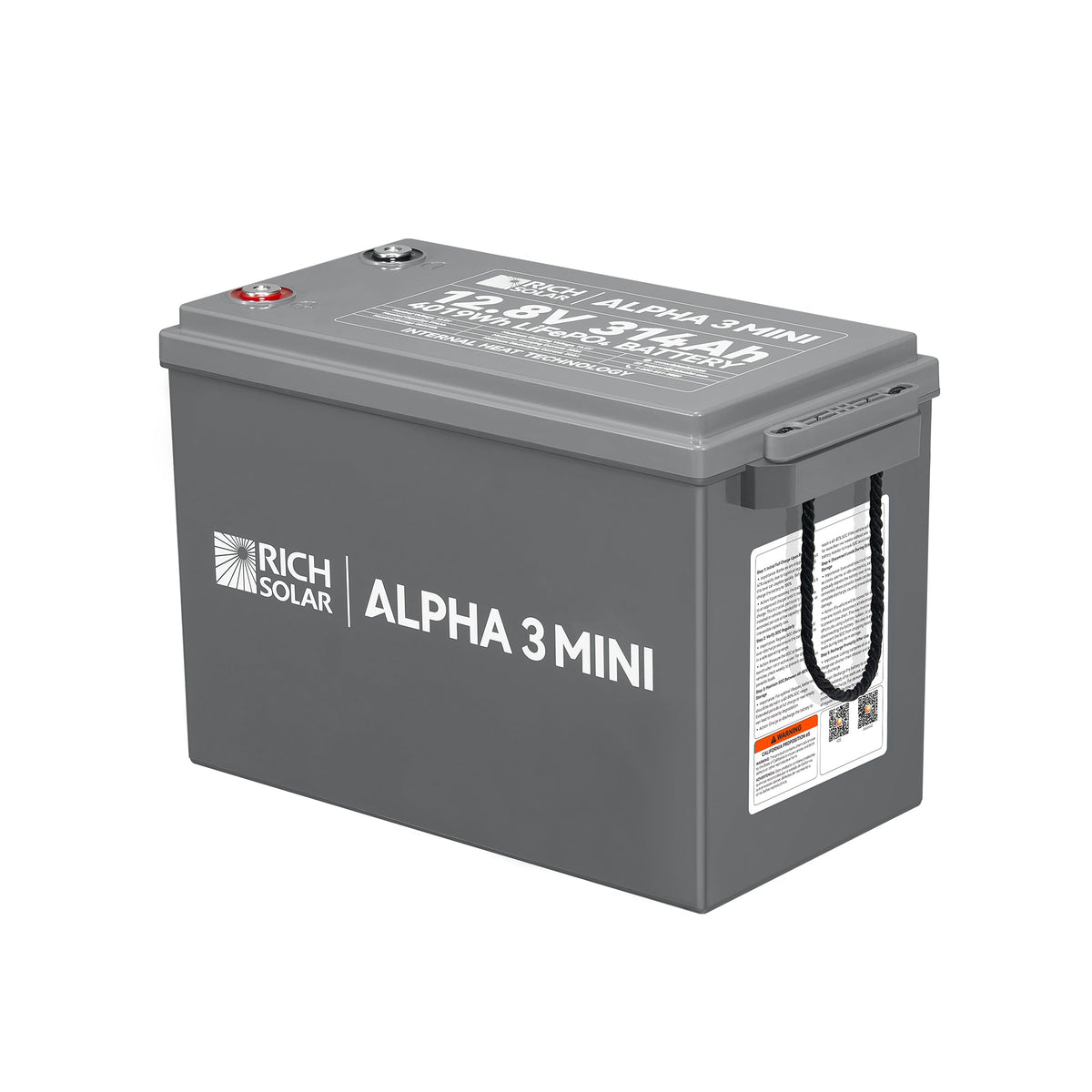 Rich Solar ALPHA 3 MINI 12V 314Ah LiFePO4 Battery