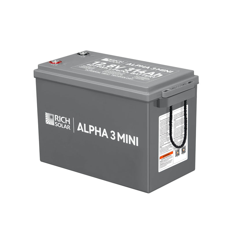 Rich Solar ALPHA 3 MINI 12V 314Ah LiFePO4 Battery