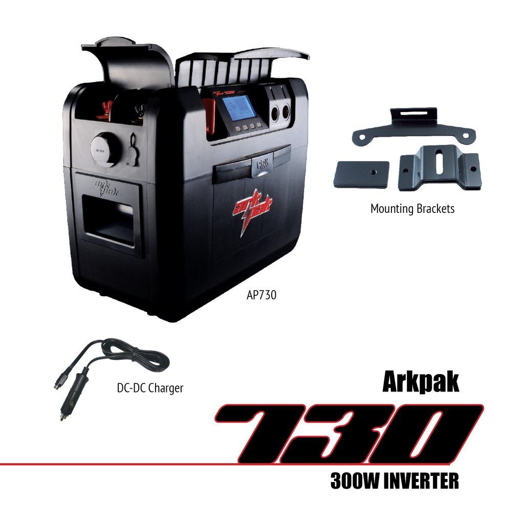 ARK ArkPak 730 portable power pack battery box - view 2