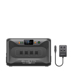 BLUETTI Apex 300 power station with Hub D1 for RV use