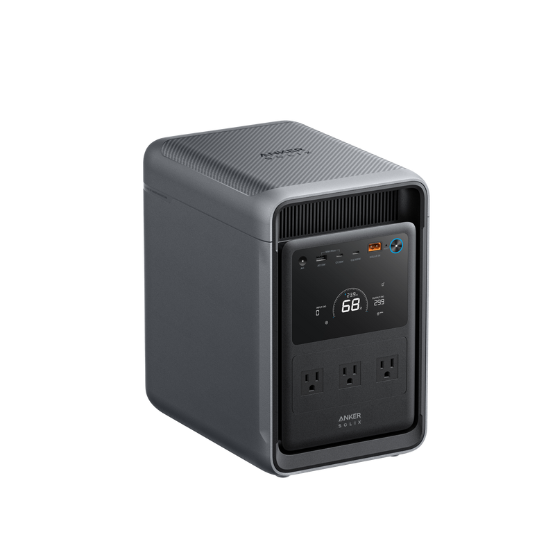 Anker SOLIX S2000 power station with PS200 solar panel - view 3