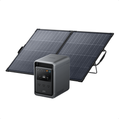 Anker SOLIX S2000 power station with PS200 solar panel
