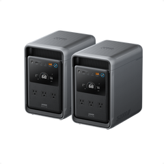 Anker SOLIX S2000 Portable Power Station, 2-Pack