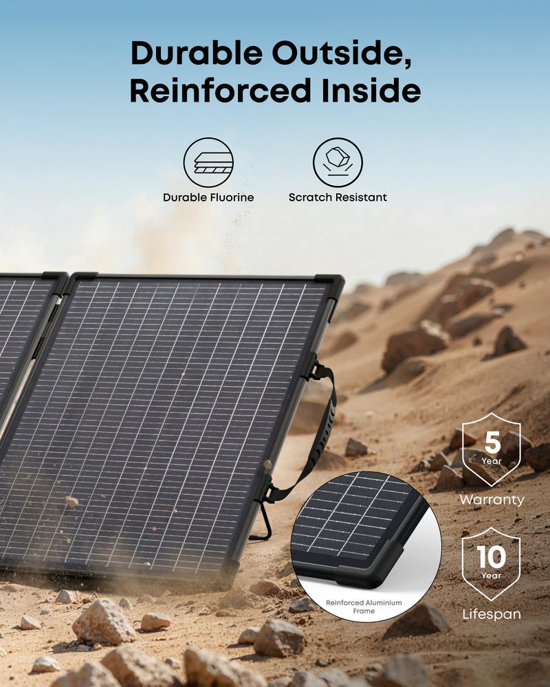 Anker SOLIX PS100 100W bifacial portable solar panel - view 6