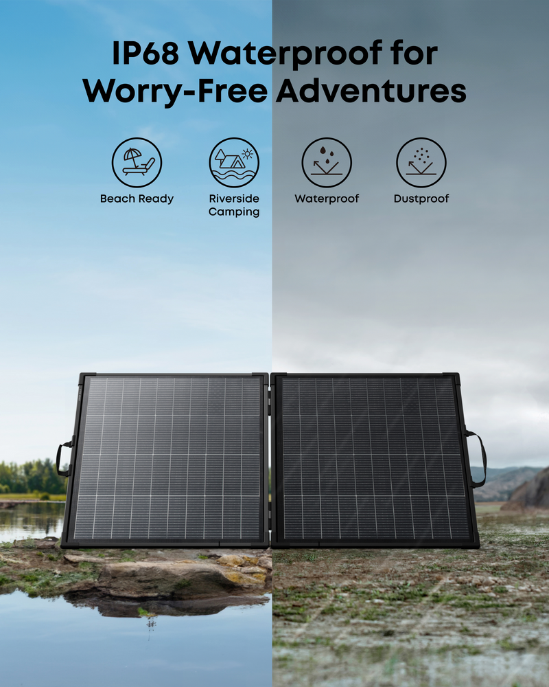 Anker SOLIX PS200 200W bifacial portable solar panel - view 7