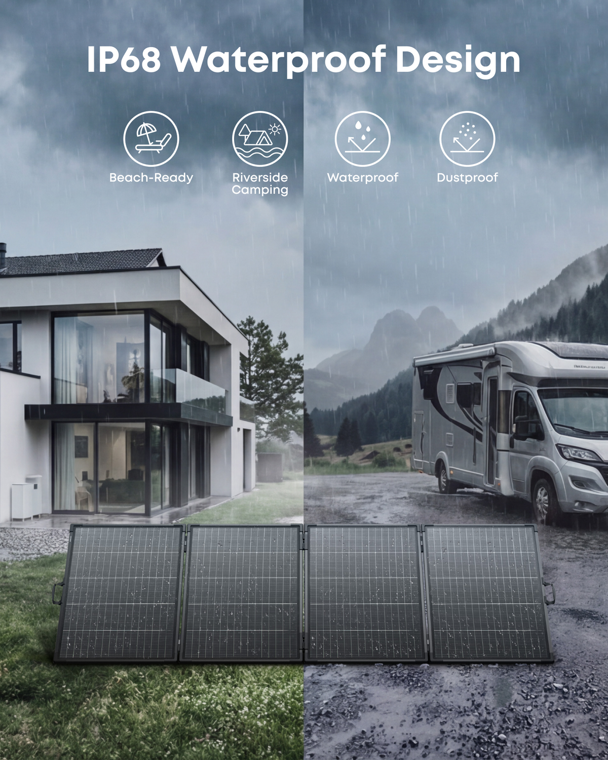 Anker SOLIX PS400 400W bifacial portable solar panel - view 7