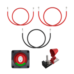 BLUETTI RV5 alternator charger wiring pack cables and hardware