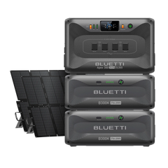 BLUETTI Apex 300 + 2x B300K + 2x 500W Solar Bundle