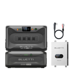 BLUETTI Apex 300 with B300K battery and SolarX 4K controller