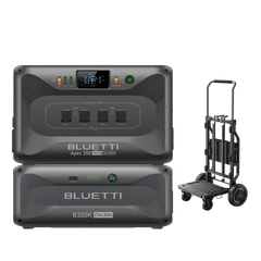 BLUETTI Apex 300 + B300K + Foldable Trolley 2 Bundle