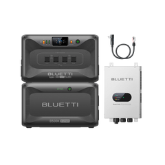 BLUETTI Apex 300 with B500K battery and SolarX 4K controller