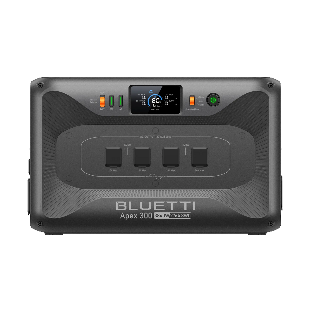 BLUETTI Apex 300 Portable Power Station | 3,840W, 2,764.8Wh Expandable