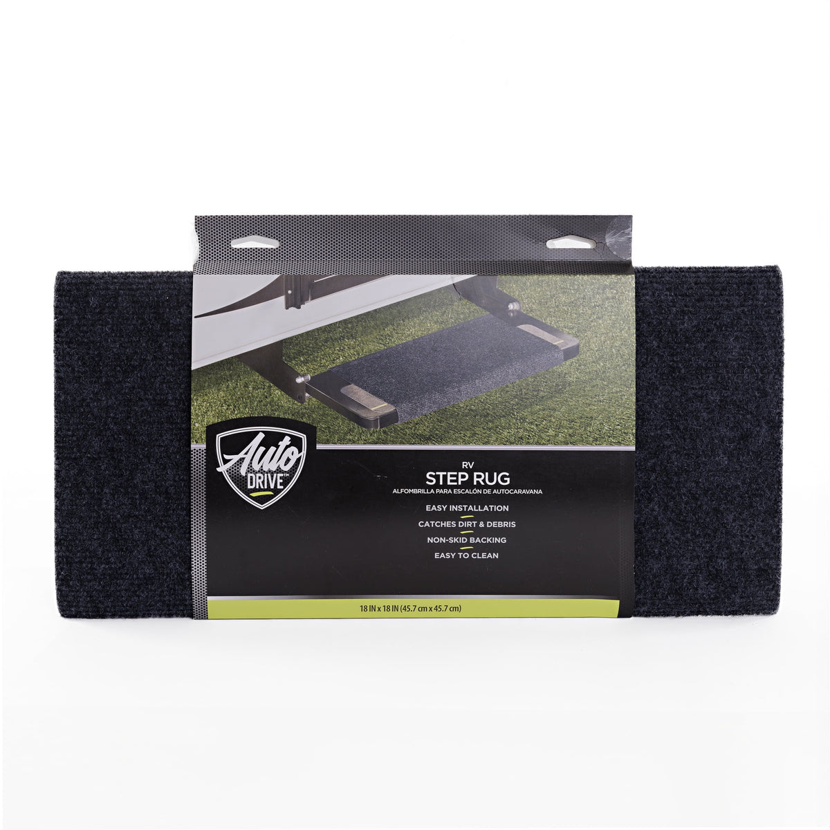 RV step mat 18 x 18 in, gray