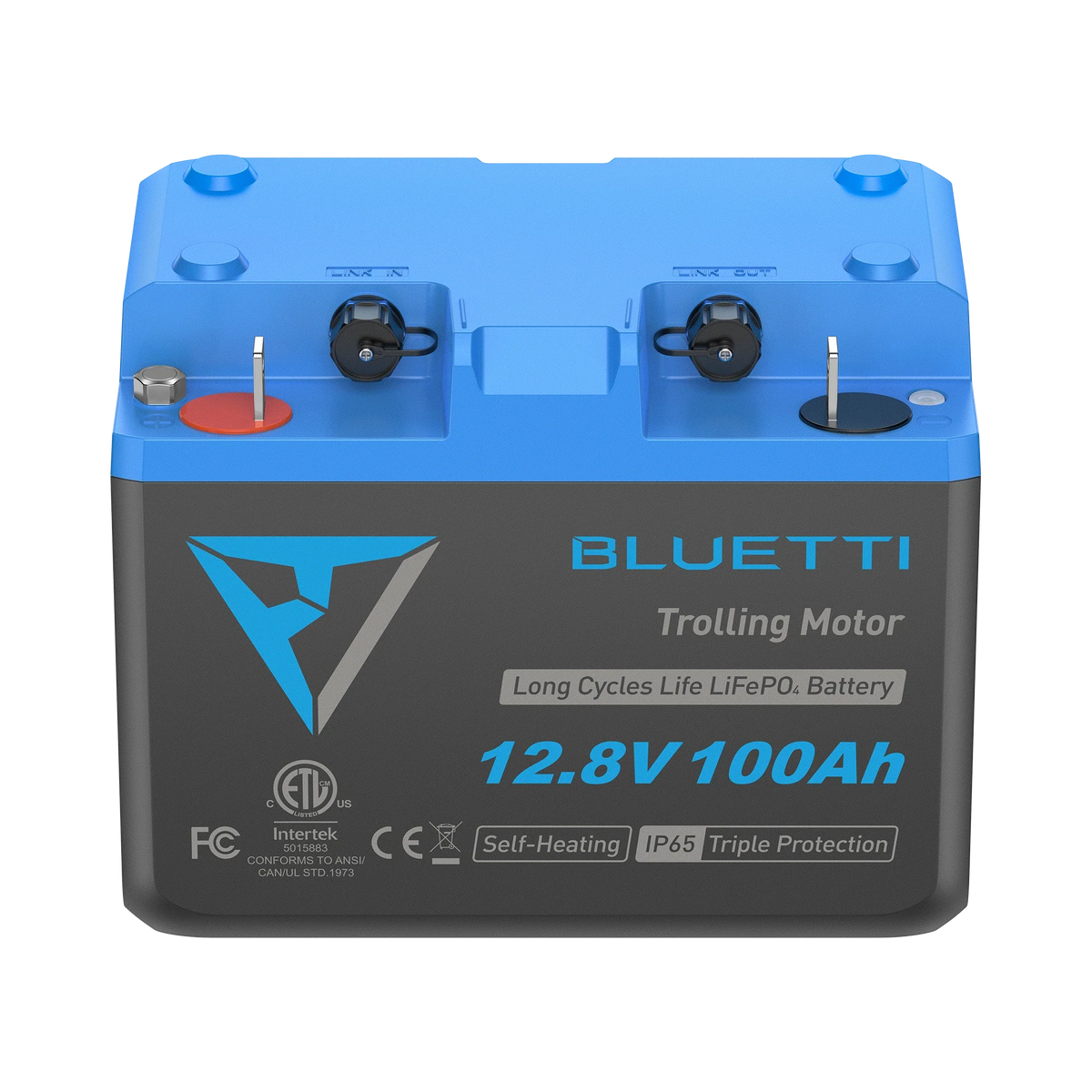 BLUETTI B1210 LiFePO4 Deep Cycle Battery | 12.8V 100Ah, 1,280Wh