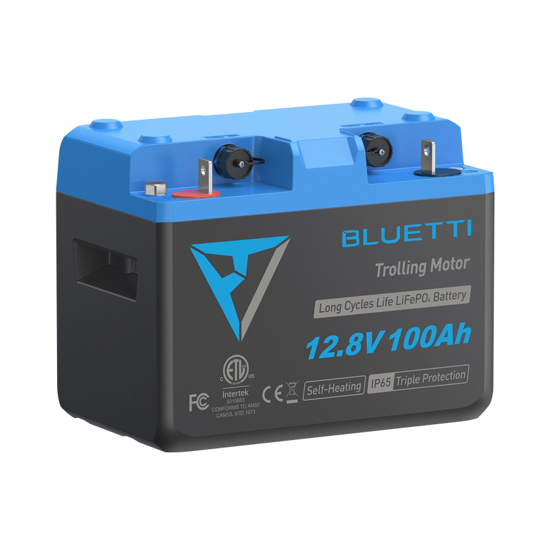BLUETTI B1210 LiFePO4 Deep Cycle Battery | 12.8V 100Ah, 1,280Wh