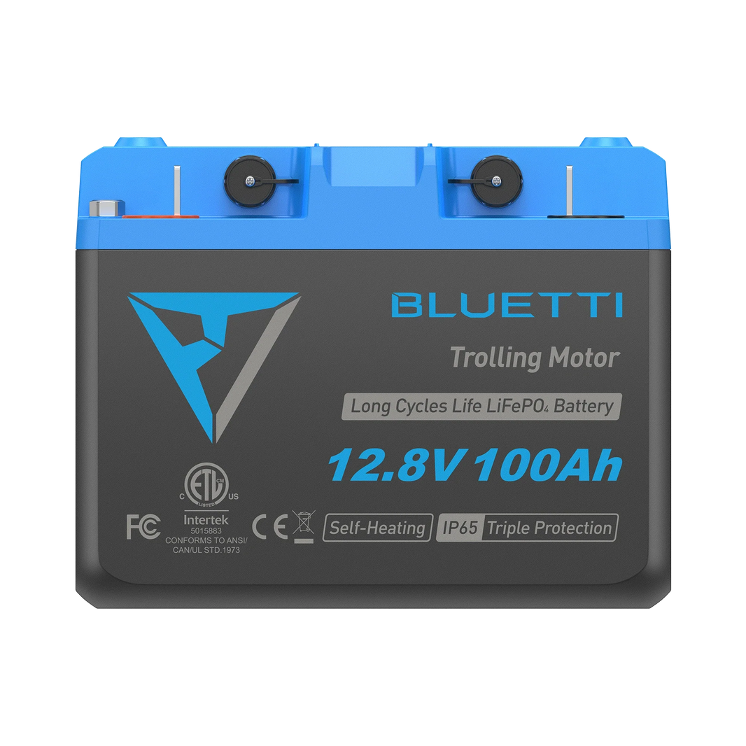 BLUETTI B1210 LiFePO4 Deep Cycle Battery | 12.8V 100Ah, 1,280Wh