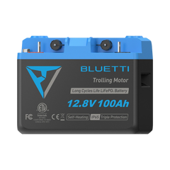 BLUETTI B1210 LiFePO4 Deep Cycle Battery | 12.8V 100Ah, 1,280Wh