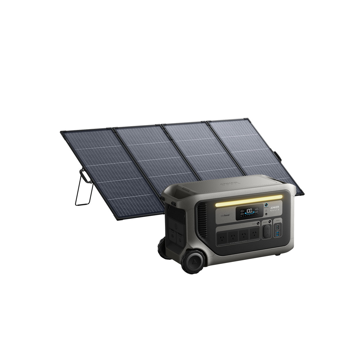 Anker SOLIX F3000 Power Station + PS400 400W Solar Panel Bundle