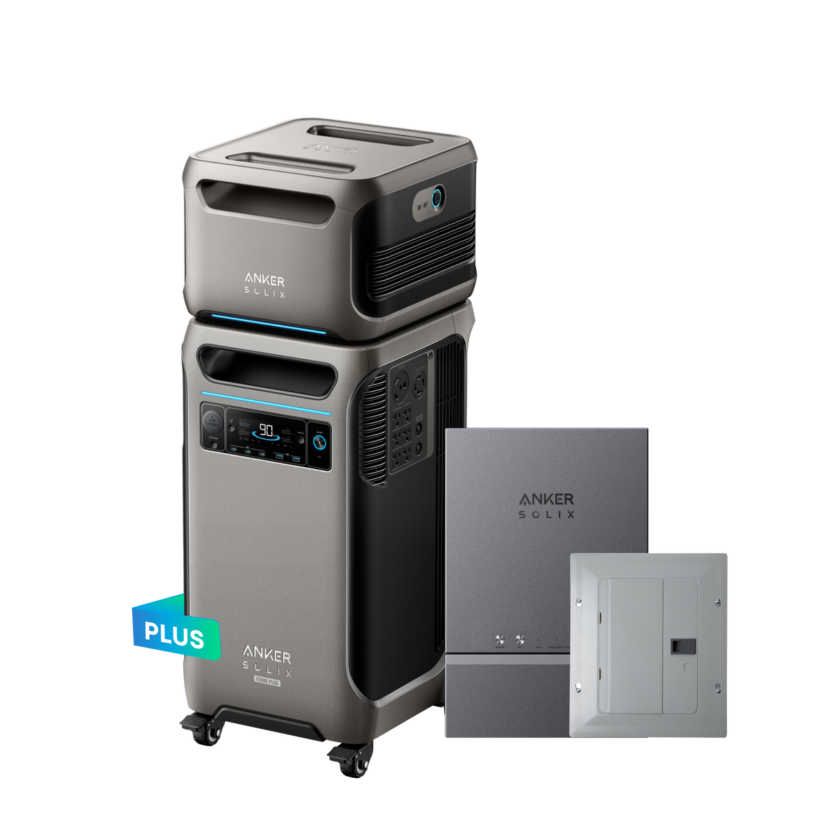 Anker SOLIX F3800 Plus + BP3800 Battery + Smart Home Power Kit - view 2