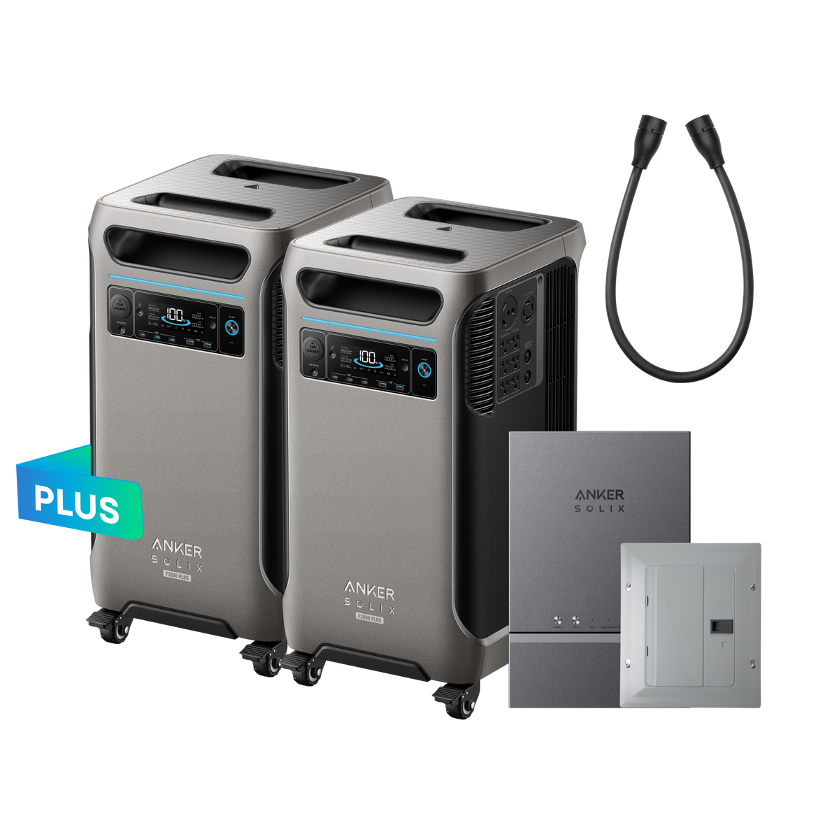 Anker SOLIX 2x F3800 Plus + Smart Home Power Kit - view 6