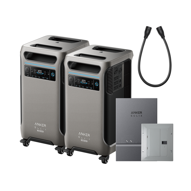 Anker SOLIX 2x F3800 Plus + Smart Home Power Kit - view 7