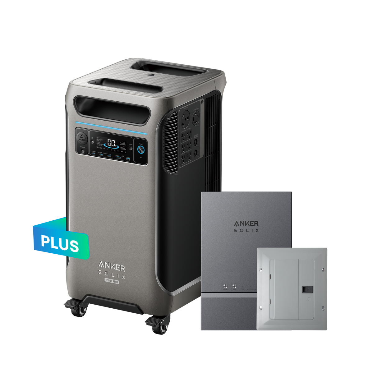 Anker SOLIX F3800 Plus + Smart Home Power Kit - view 2